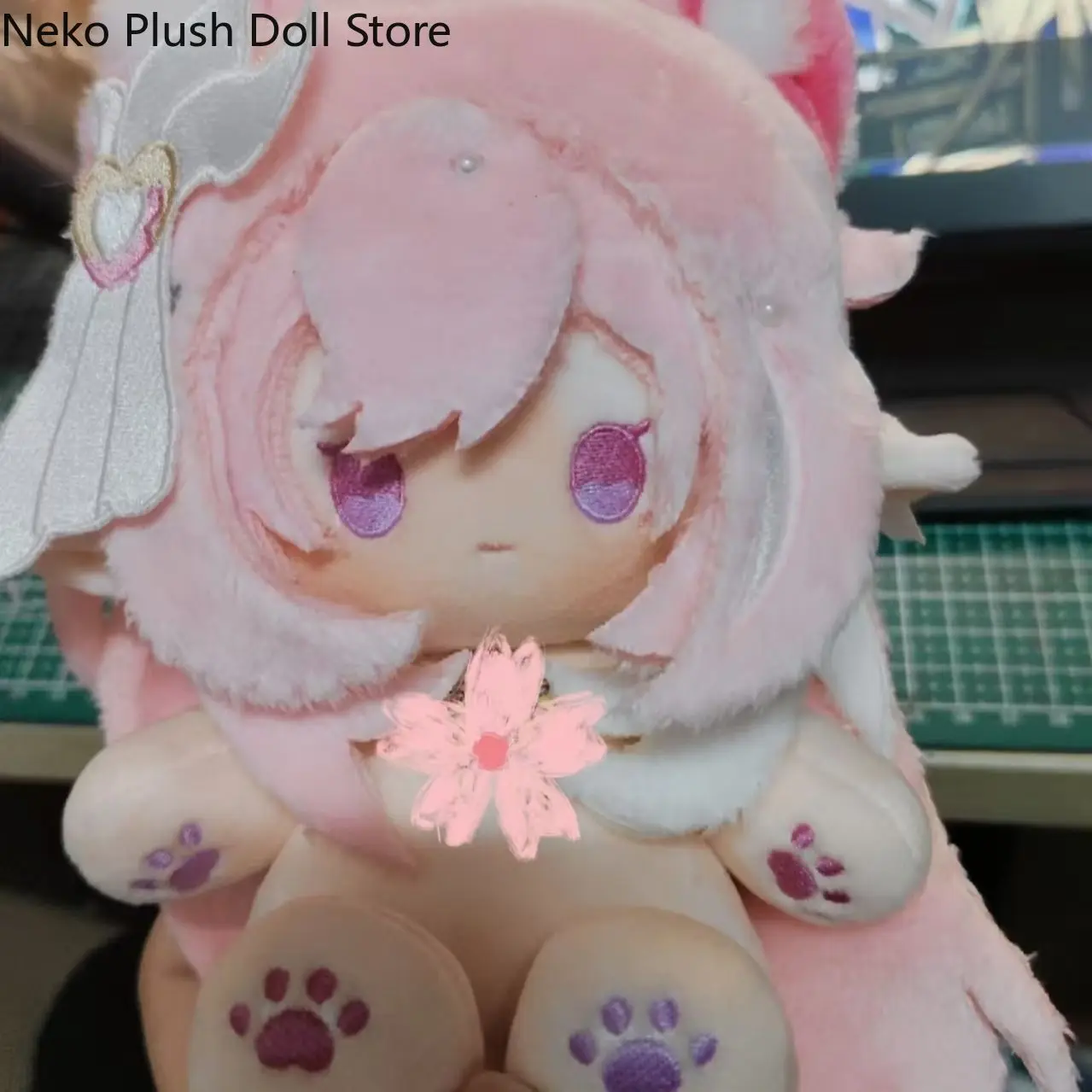 

Honkai Impact 3rd Elysia Game Anime Plush Doll Body Dress Up Clothes Plushies Stuffed Toys Figures Birthday Gift 20cm