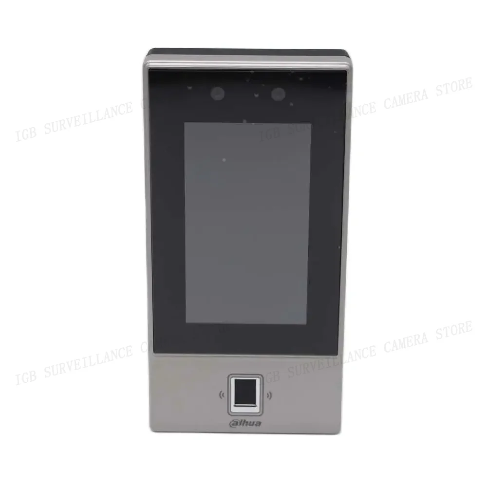 Dahua Face Recognition Access Controller, Suporte Fingerprint, IC Card e senha de desbloqueio, ASI6214S-PW