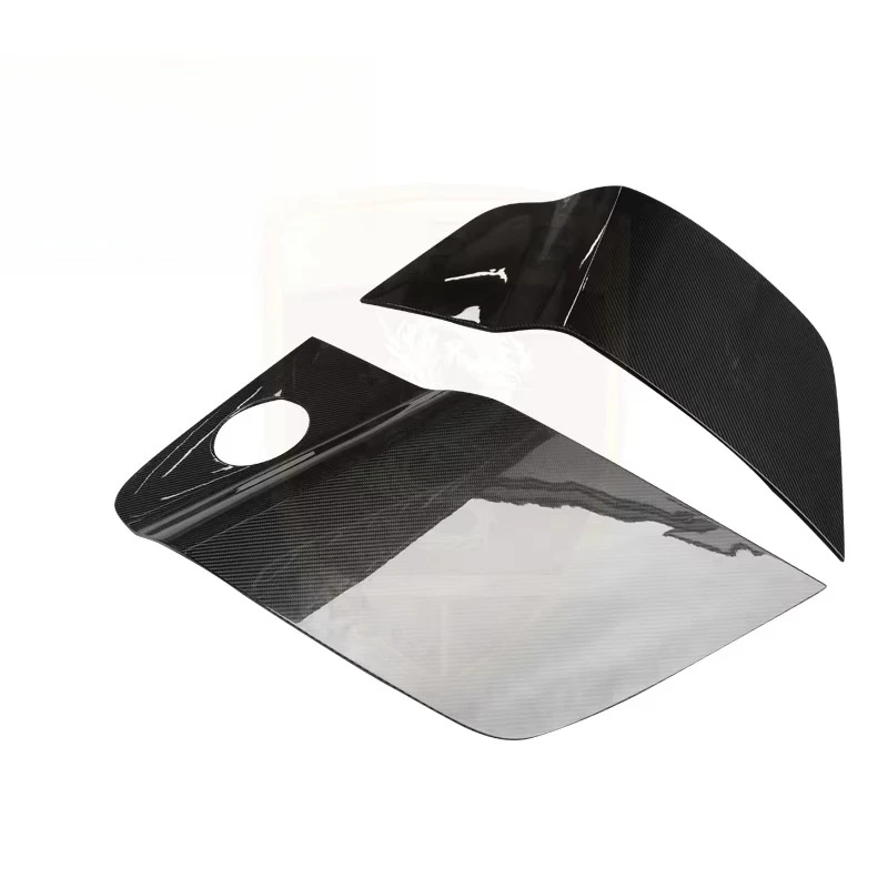 New Arrival Carbon Fiber Door wings Blade Panels Air Intake Vent Trim for Audi R8 2008-2015 V8 V10 Side Vents