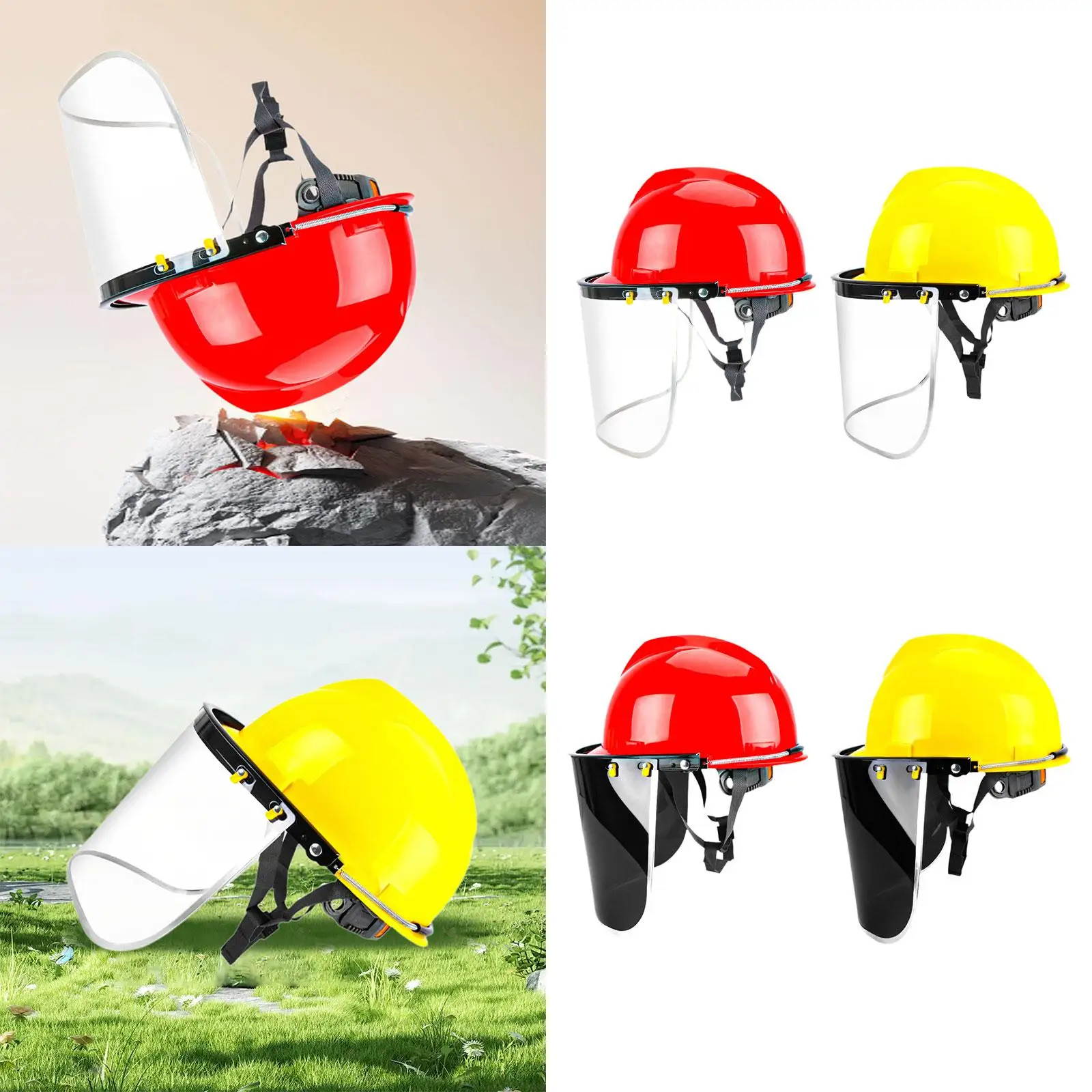 Chainsaw Helmet with Face Shield Face Visor for Industrial Arborist Forestry