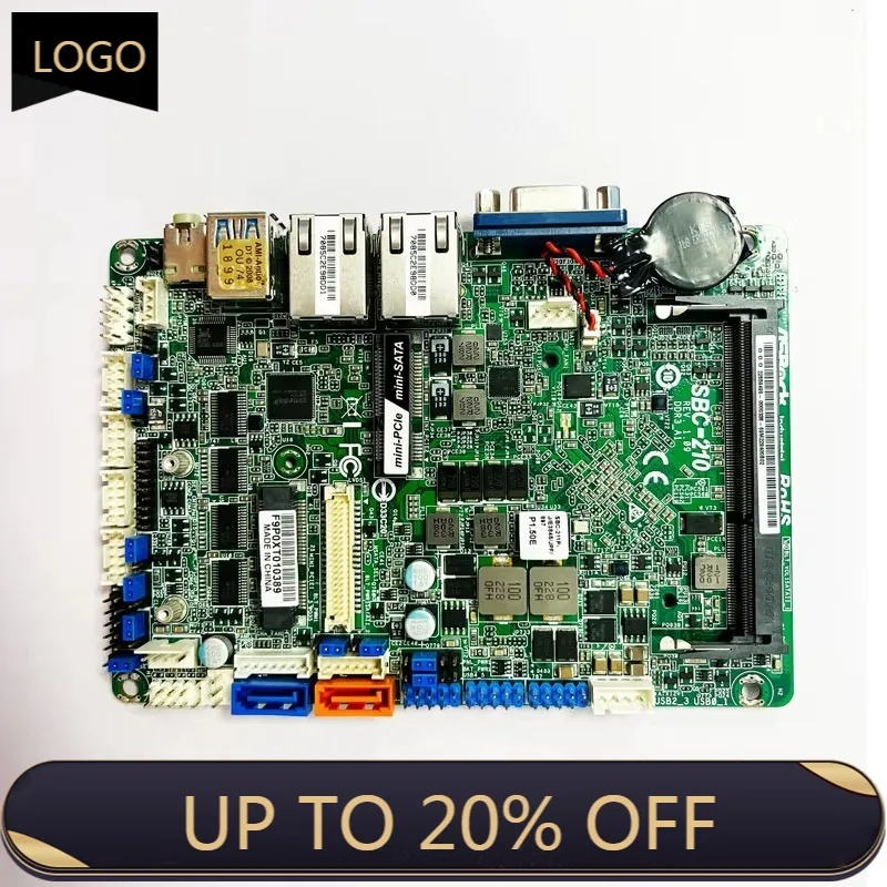 ASROCK SBC-210 SBC-211P-J SBC-210P Rev.1.09 E3845CPU SBC-210D SBC-210N SBC-210P Embedded 3.5 Inch Industrial Motherboard Stock