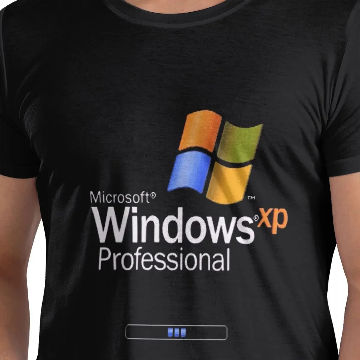 Windows XP 100% Cotton T-Shirt Men'sOversized T Shirts Men Crew Neck Short Sleeve S-6XL