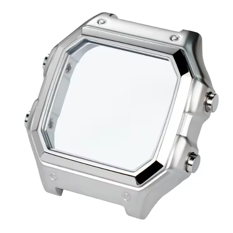Per Casio Watch case AE-1200wh mod kit MAE1300 AE1200 coperchio anteriore baffle Bezel custodia in acciaio inossidabile modificato accessori argento