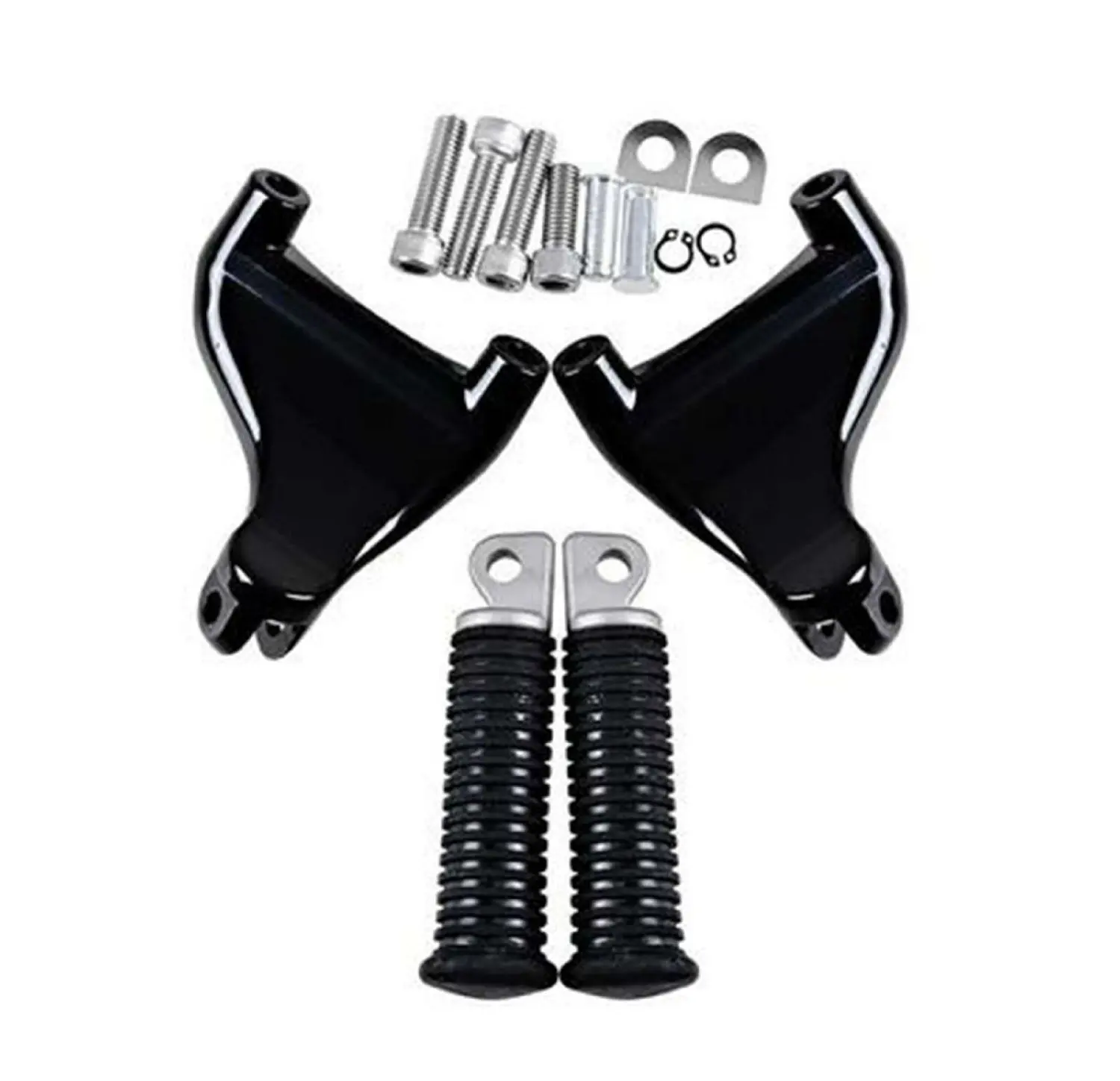 

For Harley Sportster 1200 Custom Iron 883 Nightster 2004-2013 Motorcycles Foot Pegs Rear Passenger Footrests Mount Bracket Pedal