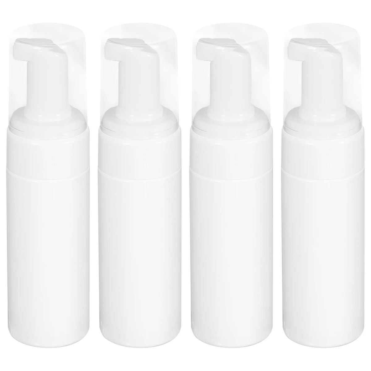 

4 Pcs Pump Bottle Dispenser Foam Sub for Press Cleansing White Dispensers Liquid Soap Travel