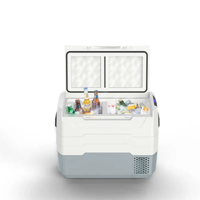 

TEG-45 Интеллектуальный дисплей с двойным контролем температуры, автомобильный и домашний холодильник двойного назначения большой емкости