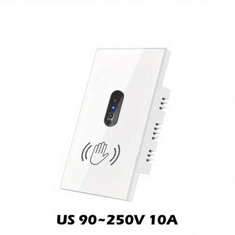 Wave the Senssor Move Infrared Switch No Need Touch IR Motion Activated Light Switch Neutral Wire Required