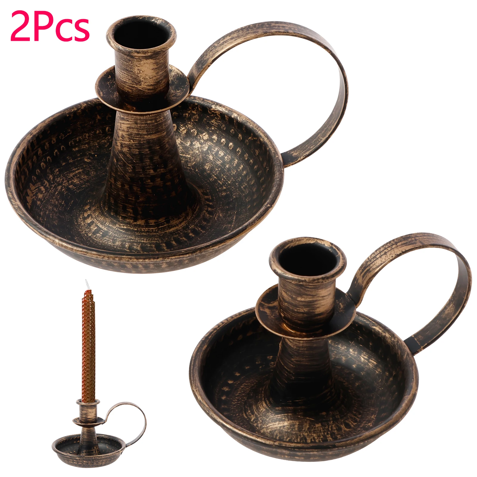 2Pcs Candle Holder …
