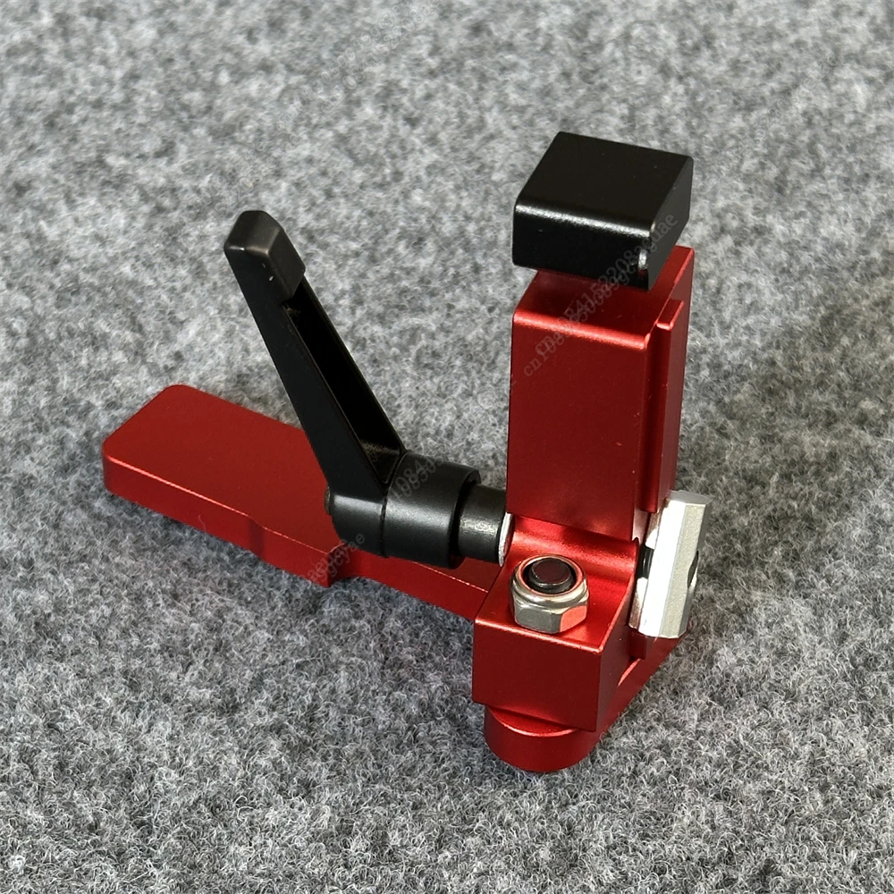 

Тип 75, стопор для деревообработки, ограничитель скольжения с несколькими пазами для забора, локатор скольжения - направляющая, ограничитель жола из алюминиевого сплава