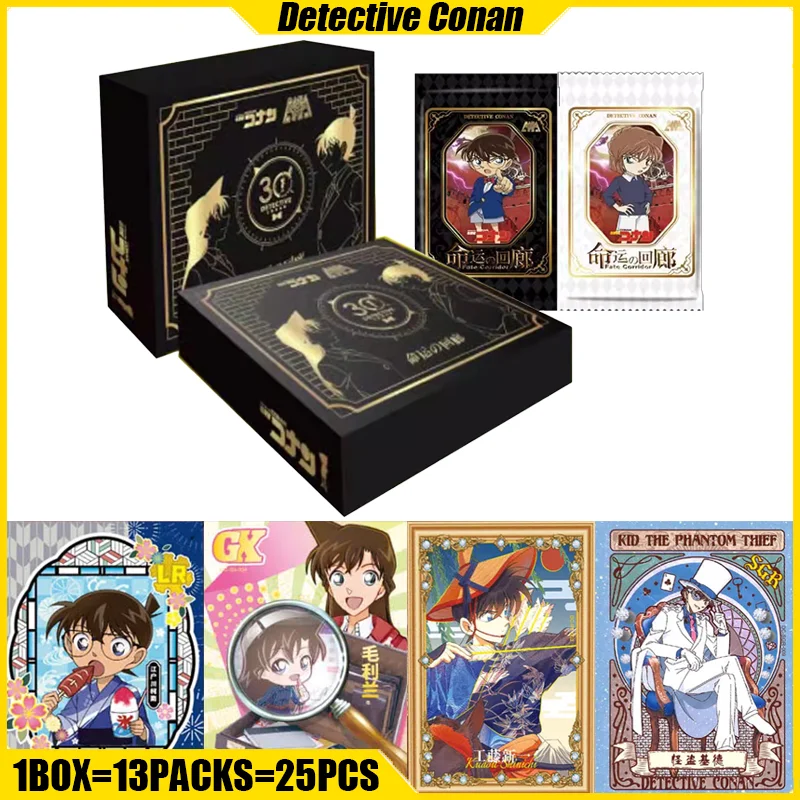 

MAICKA VOL.1 Detective Conan Cards The Corridor of Fate Anime Collection Card Mistery Box Board Game Toy Birthday Gifts for Kids