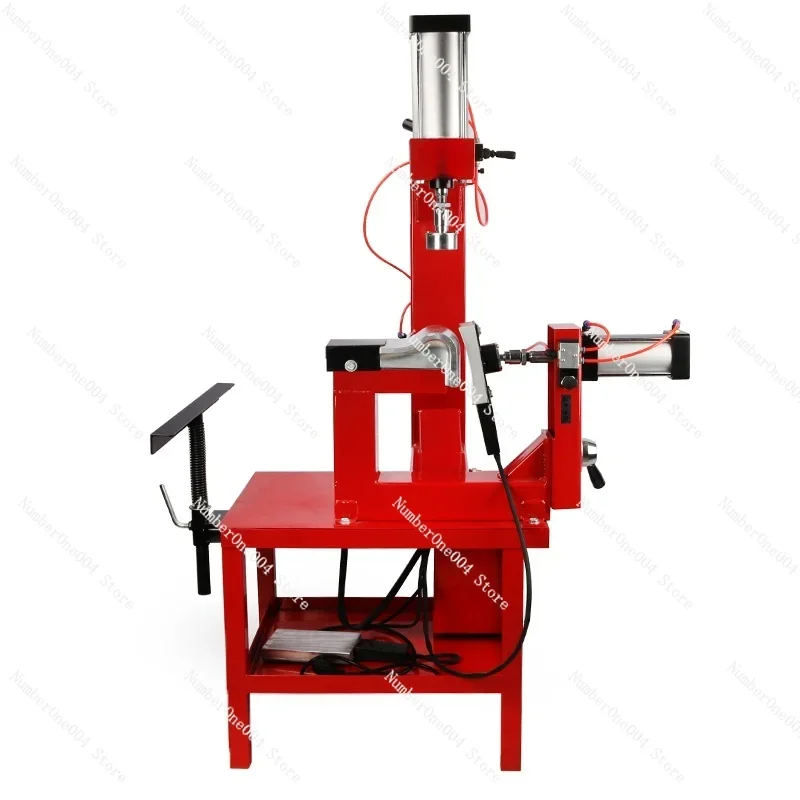 Three-station synchronous vulcanization machine Tire repair machine Automobile tire fire repair machine inner tube hot tire