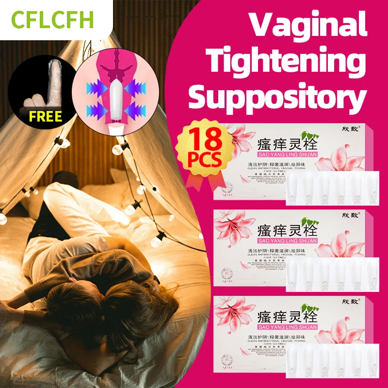 

18 шт., продукты для подтяжки влагалища, уход за женщинами, детоксикационный жемчуг для женщин, супозиторий для очищения влагалища, устранение запахов Viginia