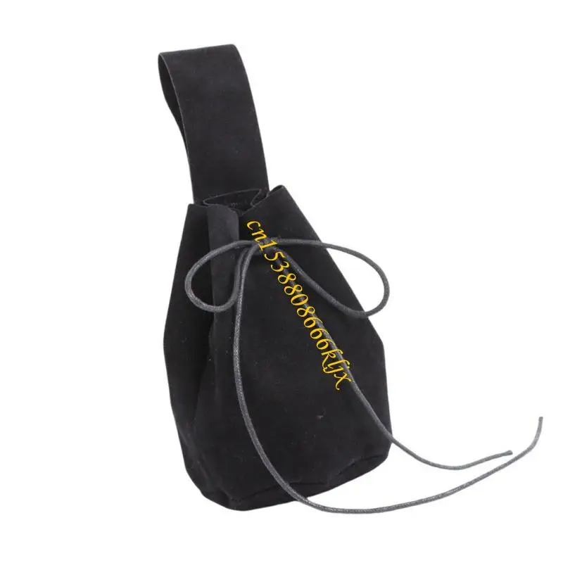 Disfraces renacimiento bolsa cuero medieval Bolsas teléfono celular 066C