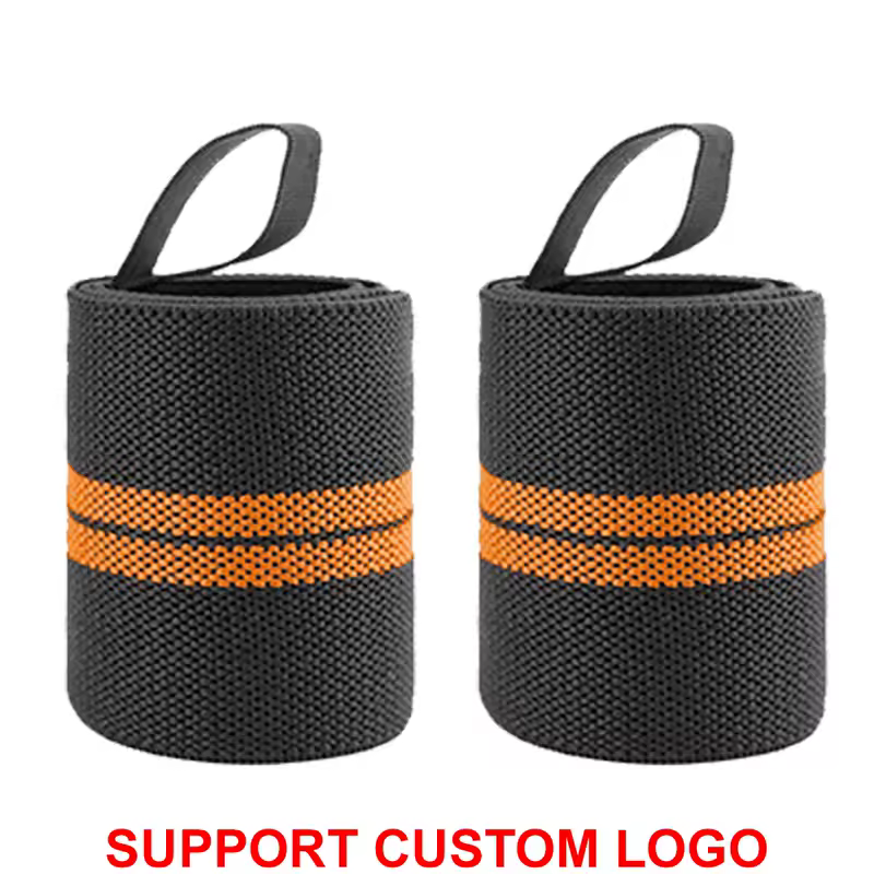 1 Pair Wristband Wrist Support Brace Straps Extra Strength Weight Lifting Wrist Wraps Bandage Fitness Gym Training Custom Logo - Image 16