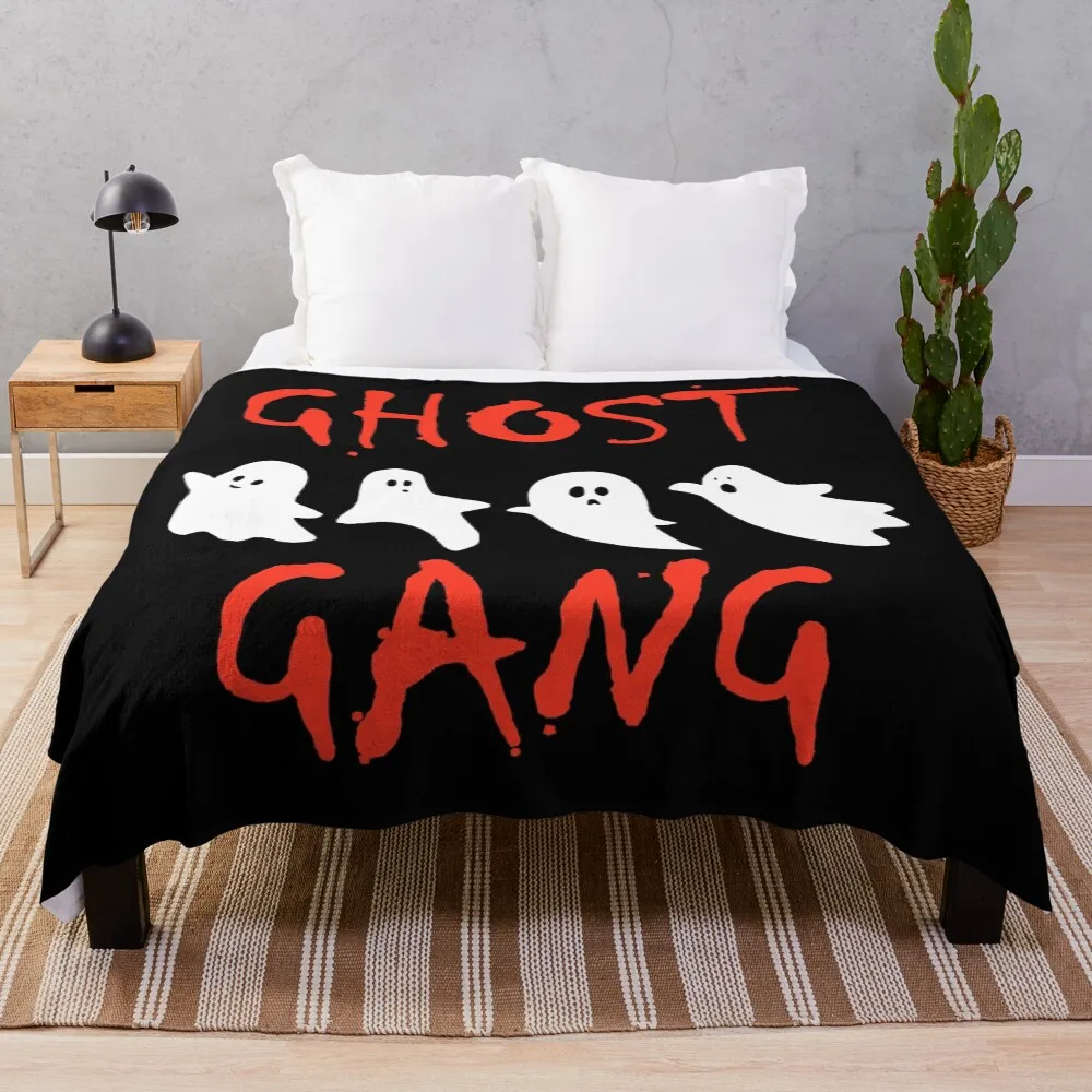 

Ghost Gang Throw Blanket Air Conditioner Soft Blanket for Office Home