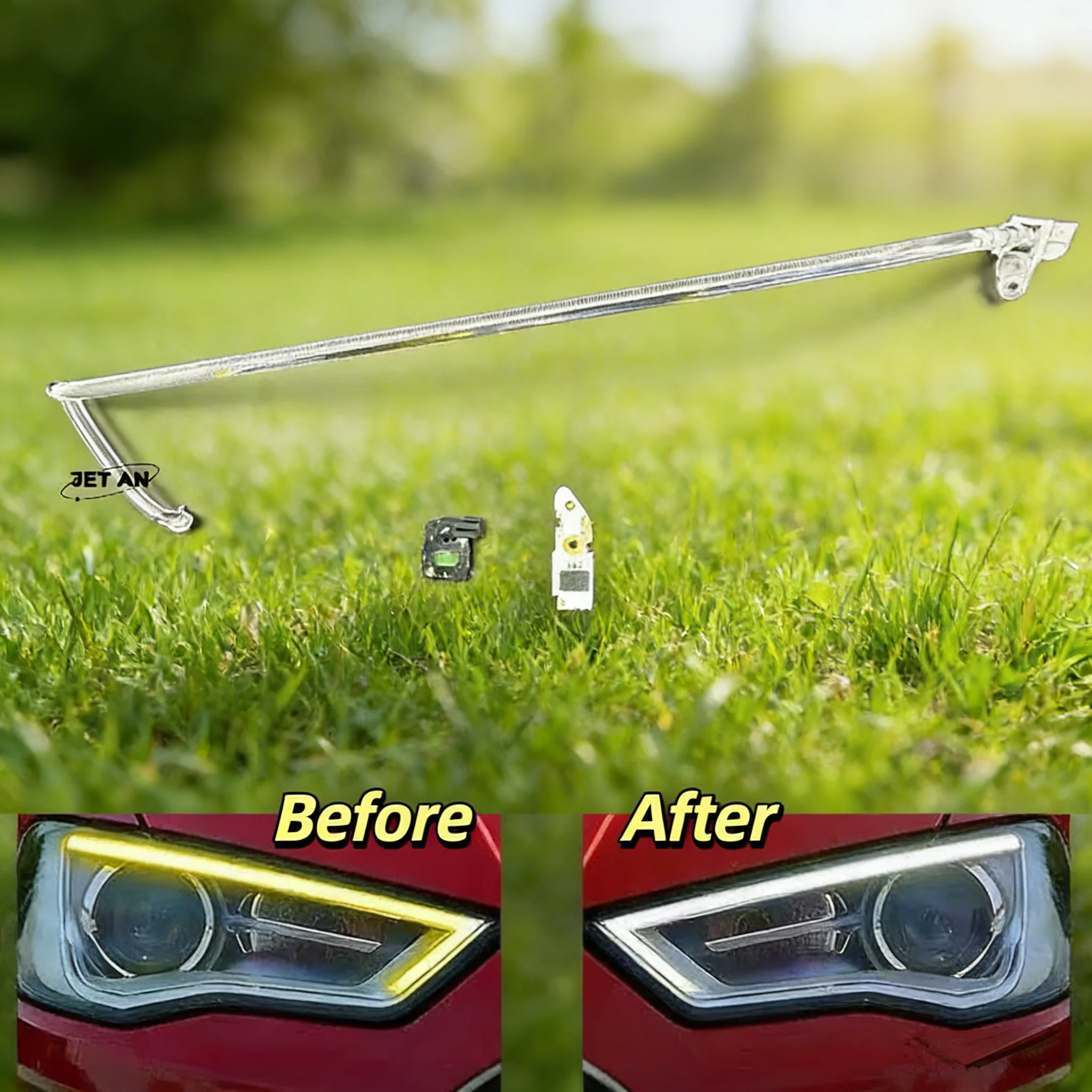 

For Audi A3 2013-2015 Car Headlights DRL Light Strips Angel Eyes Chip Ballast Module Illuminations Maintenance Accessories