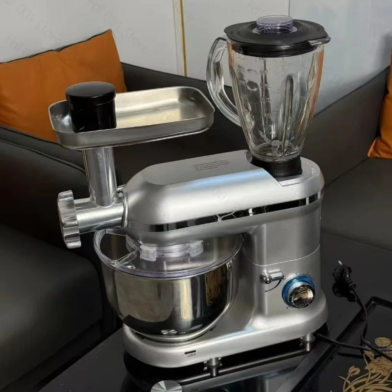 6.5L 5‑in‑1 Stand Mixer 110V 220V Multi‑Function Electric Dough Mixer Egg Beater Kitchen Food Mixer