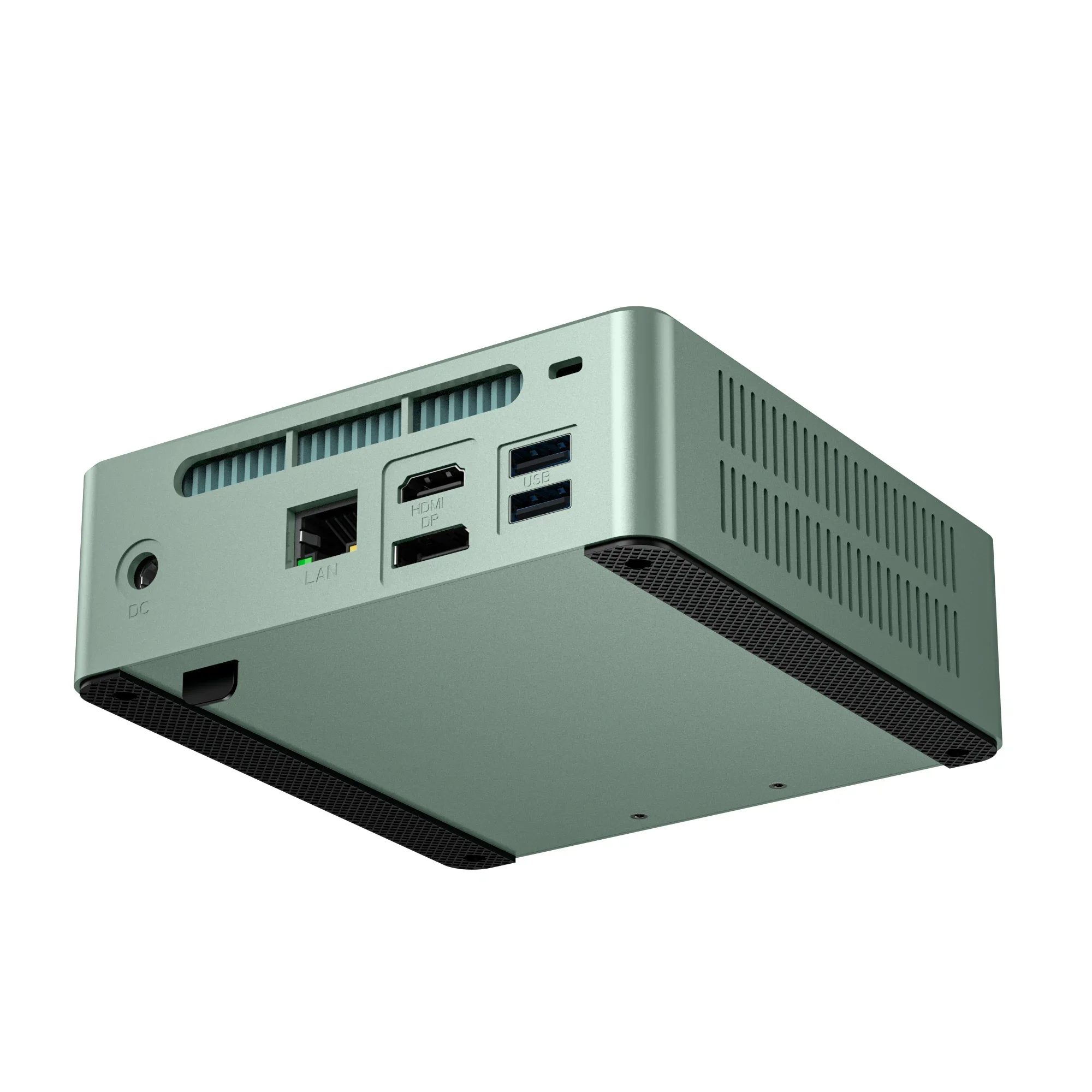 كمبيوتر صغير SOYO M4 مع وحدة المعالجة المركزية AMD 3020E 8GB DDR4 RAM 256GB M.2 SSD، كمبيوتر مكتبي صغير يدعم Dual 4K USB3.2 Win11 Pro للمكتب