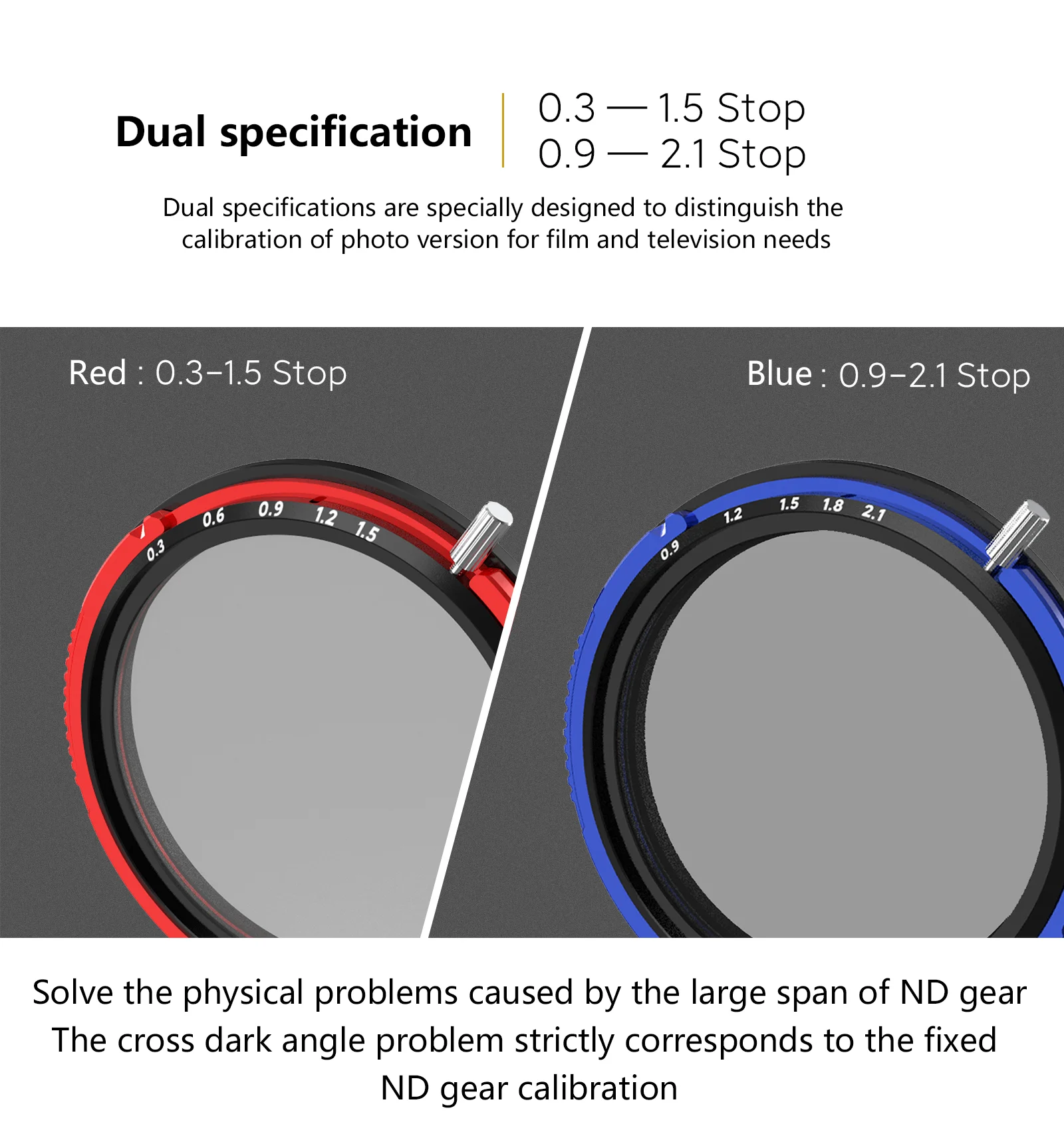 Vaxis VFX VND-CPL 77mm/82mm camera 2-in-1 Filter 0.3-1.5 Stop / 0.9-2.1 Stop for Nikon Canon Fuji Sony Camera Like For Sony fx3