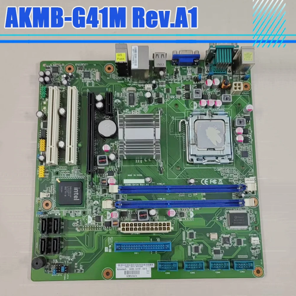 Industrial Computer Motherboard G41 AKMB-G41M Rev.A1 AKMB-G41MF-00A1E For Advantech