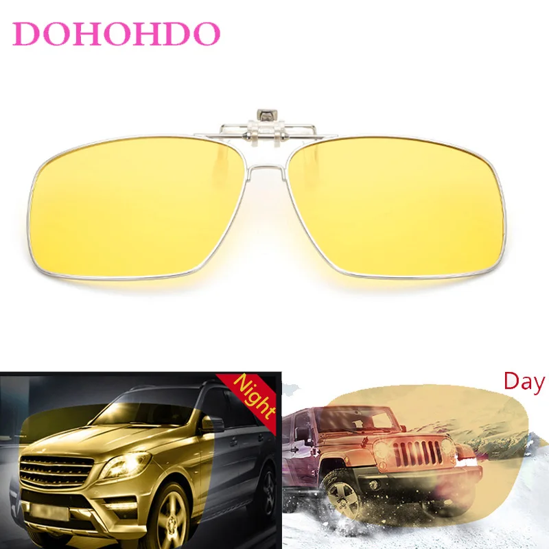 Men Polarized Clip On Sunglasses Photochromic Designers Glasses Anti Glare Sports Clip On Sunglasses For Myopia UV400 Eyeglasses