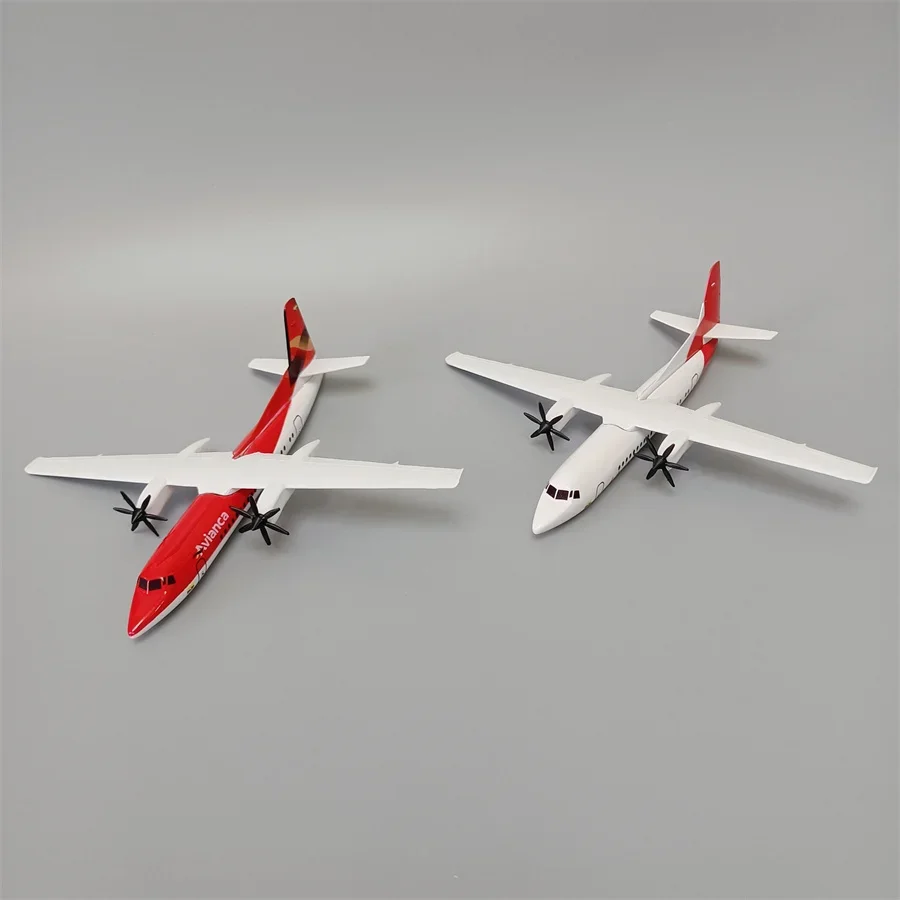 16cm Alloy Metal Air Avianca FOKKER FOK F50 Airlines Diecast Airplane Model FOK F-50 Airways Plane Model Aircraft Kids Toys