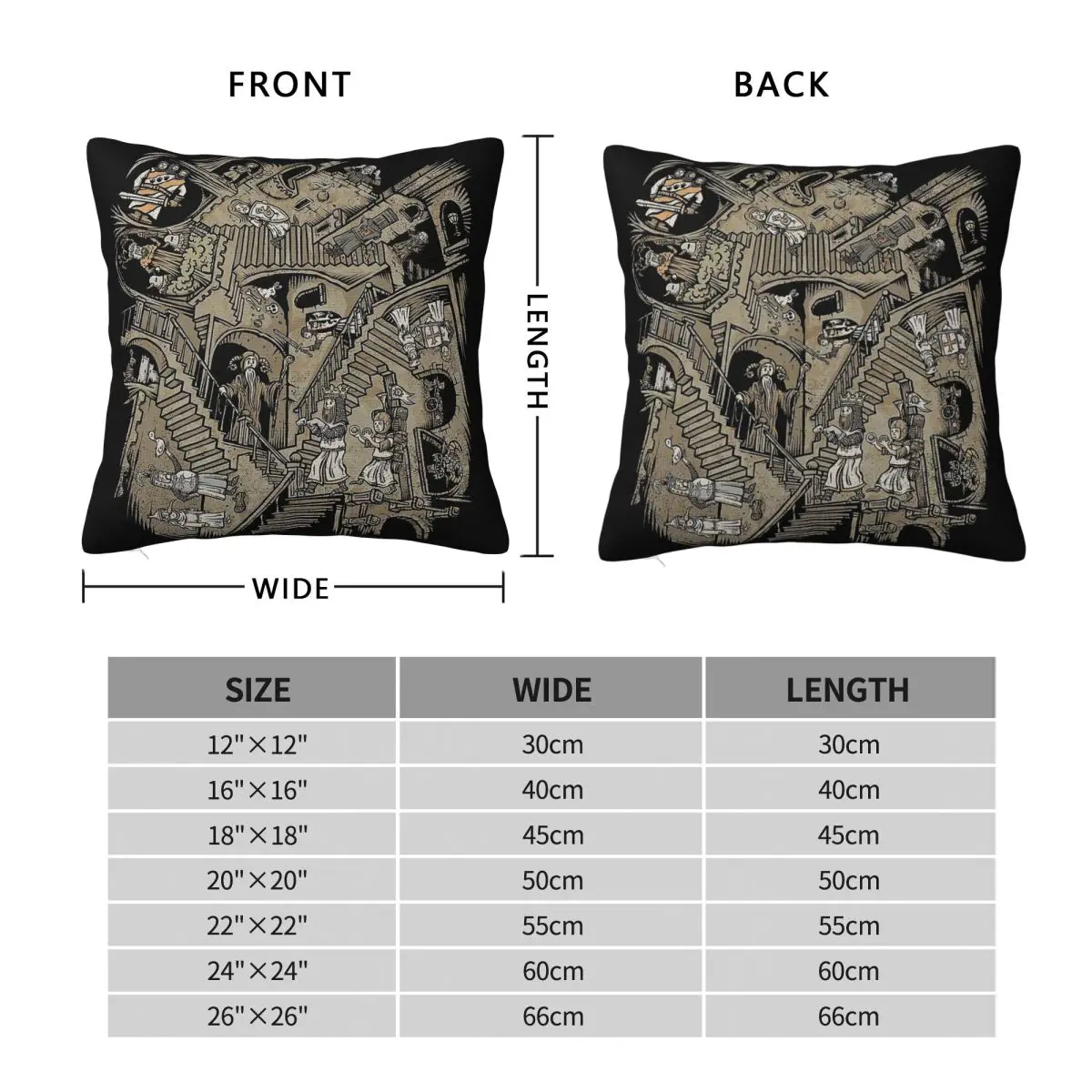 Monty Python Holy Grail Pillowcase Polyester Linen Velvet Pattern Zip Decor Pillow Case Sofa Cushion Cover Wholesale