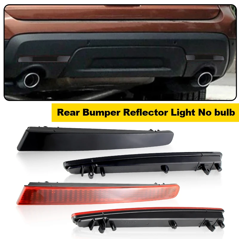 2PCS For Ford Explorer 2011-2015 Rear Bumper Reflector Cover Shell No Bulb OME# BB5Z 15A449 C,BB5Z15A449C Car Accessories