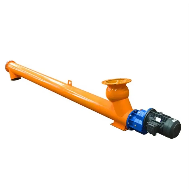 

【Best-selling】Factory Supply Cement Screw Conveyor Tubular Flexible Spiral Conveyors And Feeders 219mm/ 275mm/325mm Pipe Diamete