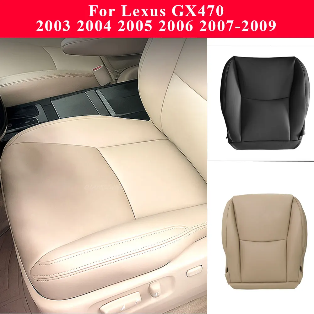 For Lexus GX470 2003 2004 2005 2006 2007 2008 2009 Car Seat Cover Custom Front Seat Left-hand Drive Bottom Seat Cover