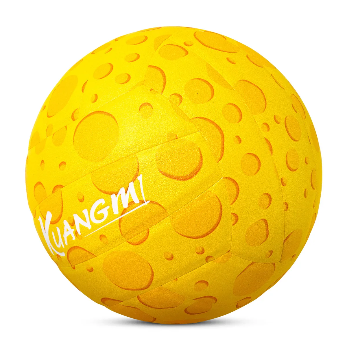 Kuangmi Cheese Volleyball Official Size 5 Durable Wear-resistant PU Soft Leather Competition Training Ball Birthday Gift