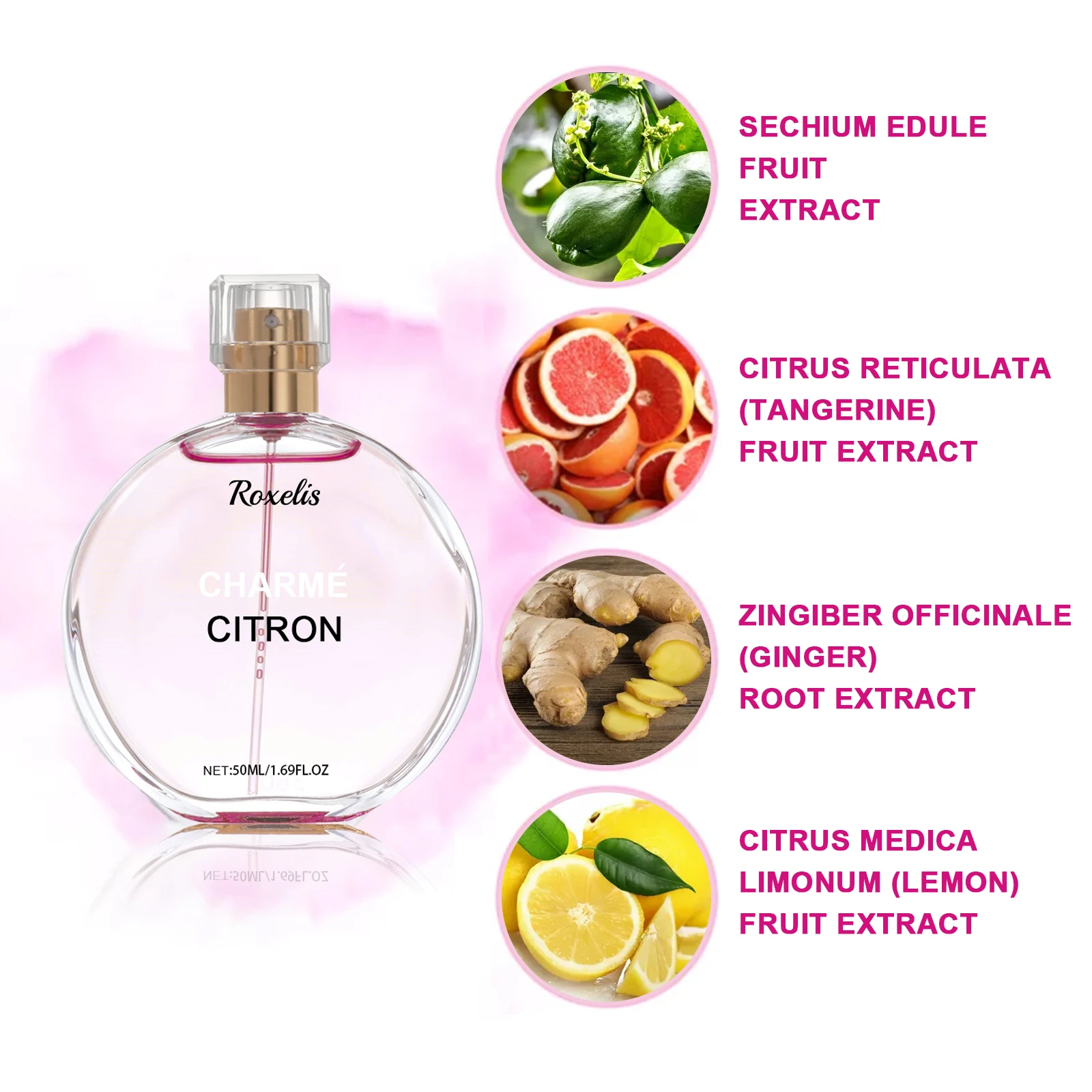 50ml Set Women Perfume Spray Exudes Feminine Charm Lasting Fragrance Floral Scent pheromone Eau De Parfum