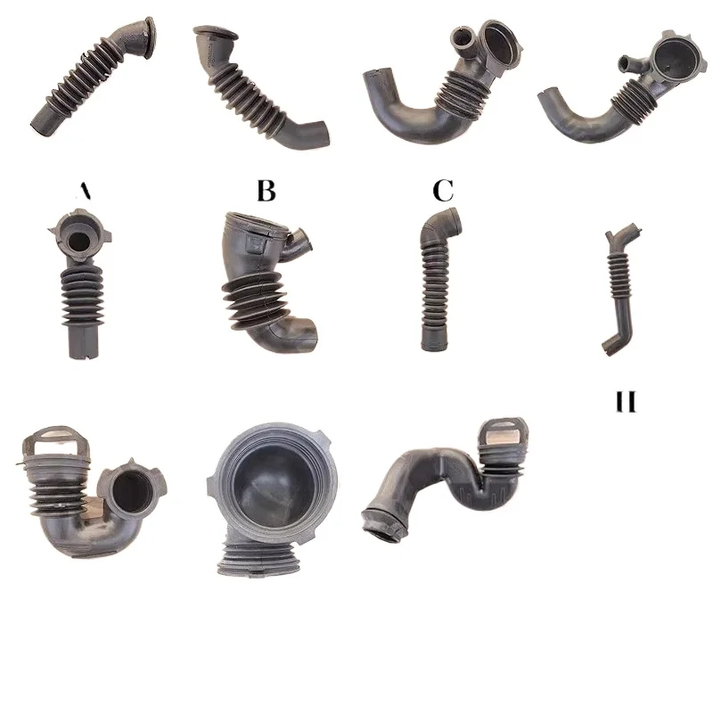 Suitable for LG drum washing machine rubber corrugated inner and outer drain pipes