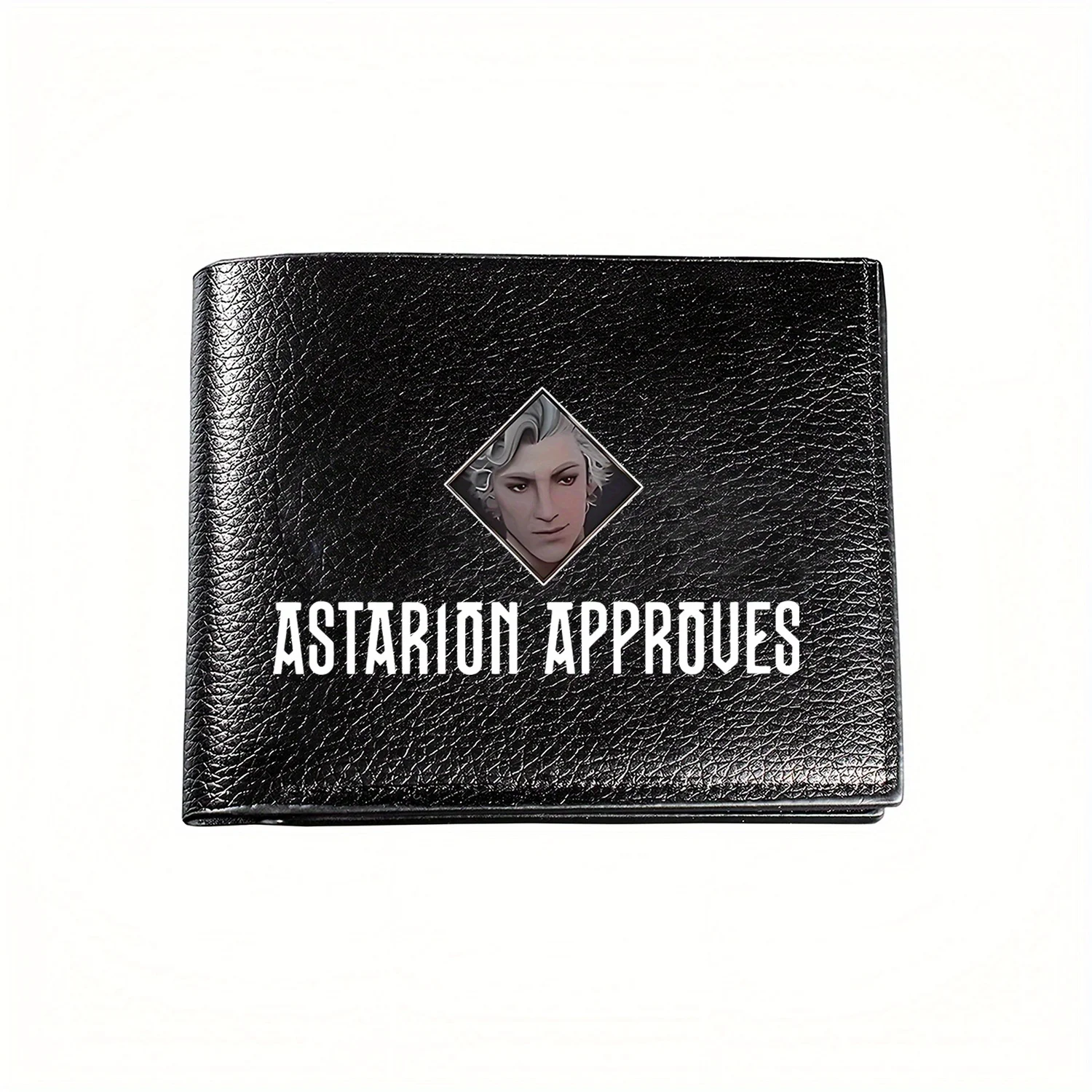 Astarion Approves: Stylish Portrait Graphic Print Mens Wallet,Premium Quality,Elegant Design,Perfect Christmas Gift for Dad,Husb