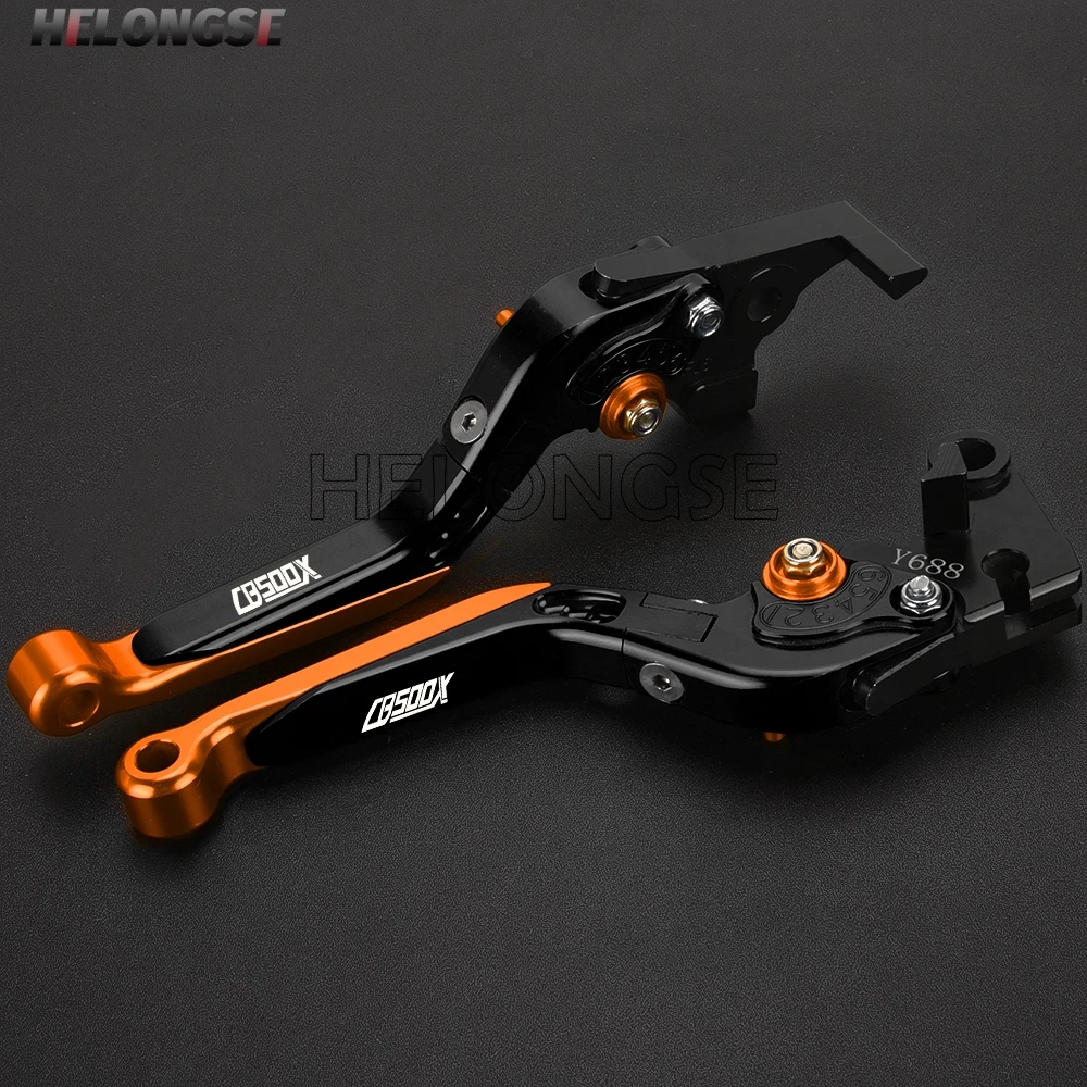 Motorcycle Adjustable Foldable Brake Clutch Levers Handlebar Grip FOR HONDA CB500X CB 500X 500 X 2013~2021 2020 2019 2018 2014 - view 4