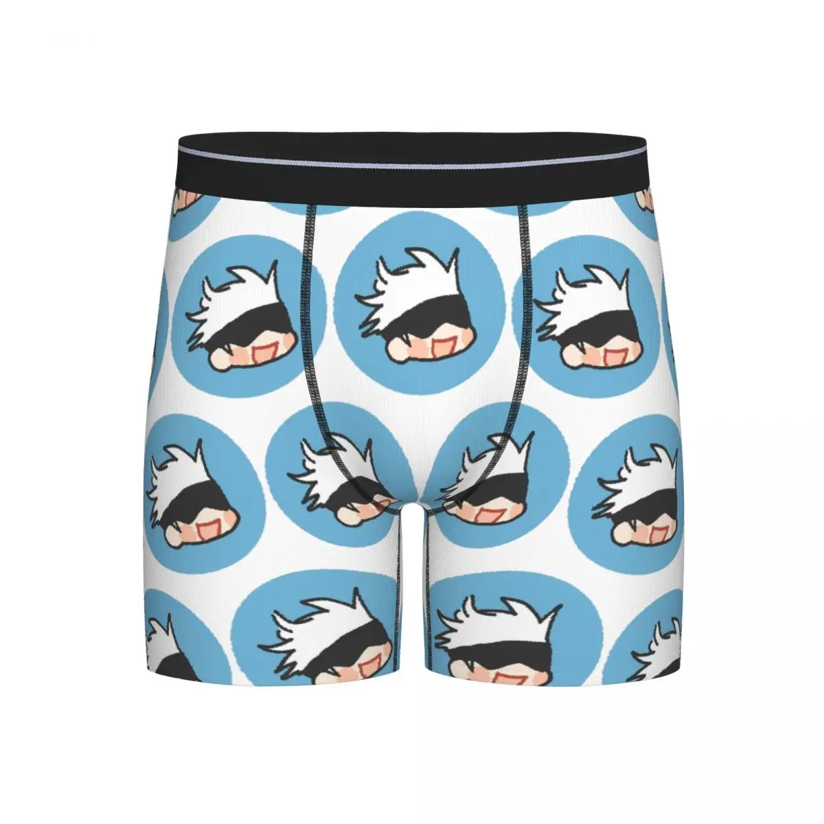

Long Boxer Underpants Shorts Gojo Manga Kawaii Japanese Anime Panties Male Ventilate Underwear for Homme Man Boyfriend Gifts