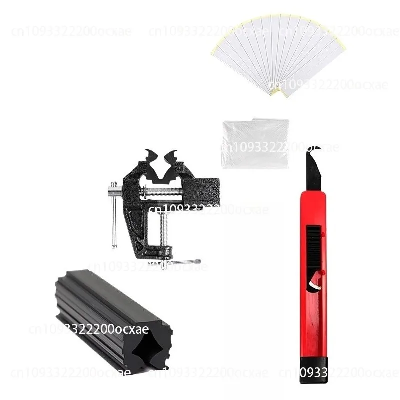 

Golf Grip Replacement Tool Five-piece Set Double-sided Adhesive Bench Rubber Clamp Special Hook Knife