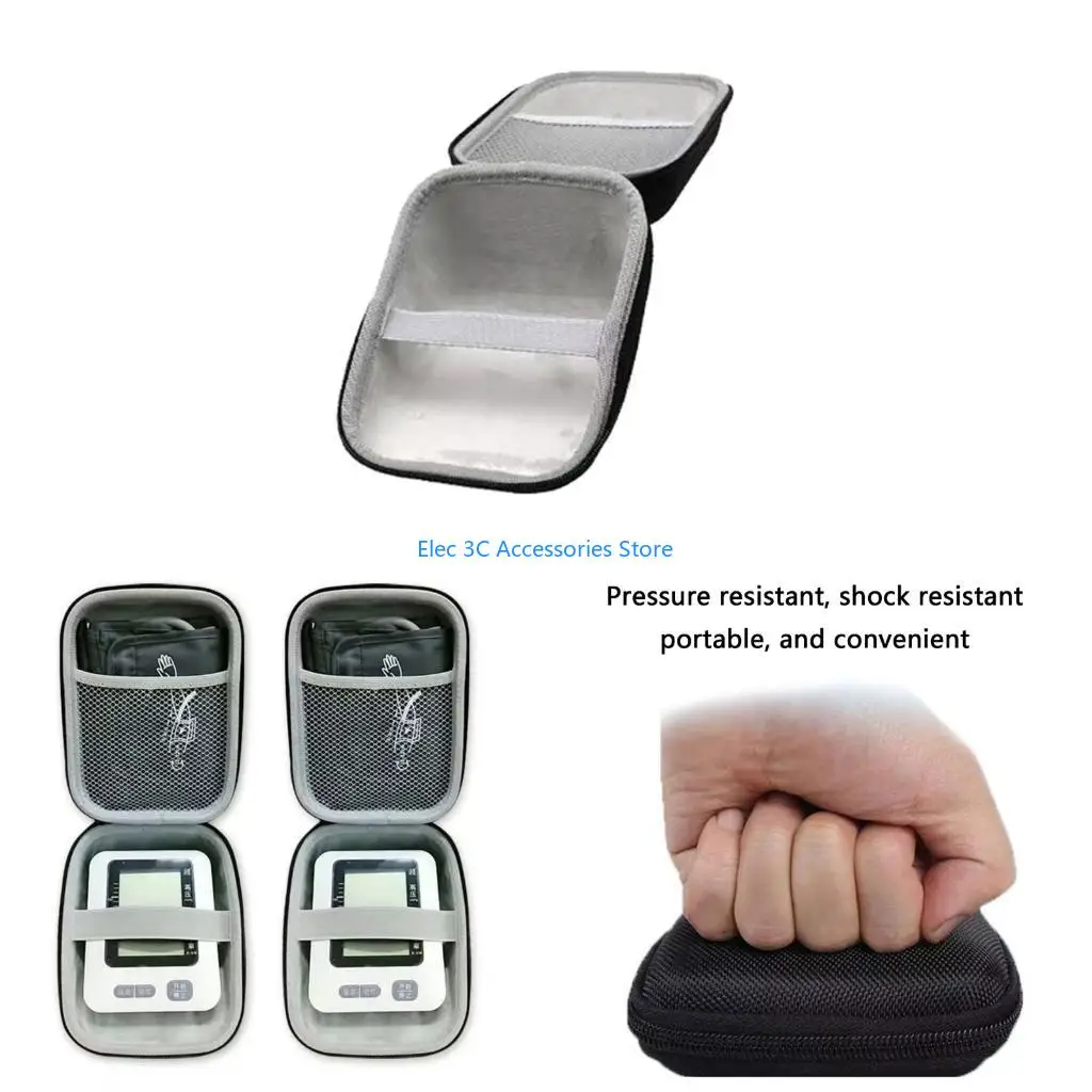 Y51A Water Resistant Case Hand Storage Case Large for Blood Pressure Monitor