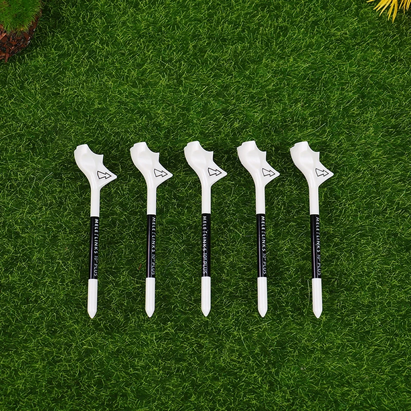 

1/5Pcs Golf Tees Rhombic 10 Degree Diagonal Insert Increases the Distance Speed Golf Ball Holder Outdoor Golf Accessories