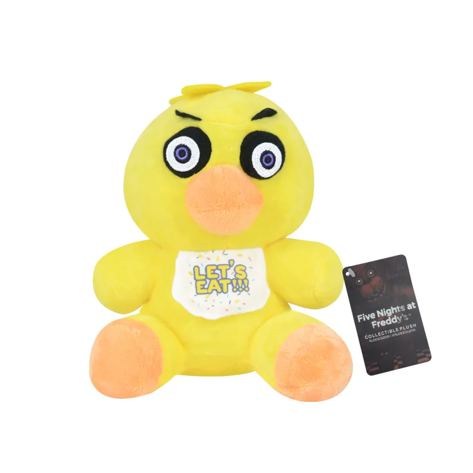 Fünf Nacht bei Freddy Fnaf Niedliche Plüschtiere Spielpuppe 18CM Bonnie Bär Foxy Cartoon Gefüllte Puppen Freddy Spielzeug für Kinder Geschenke
