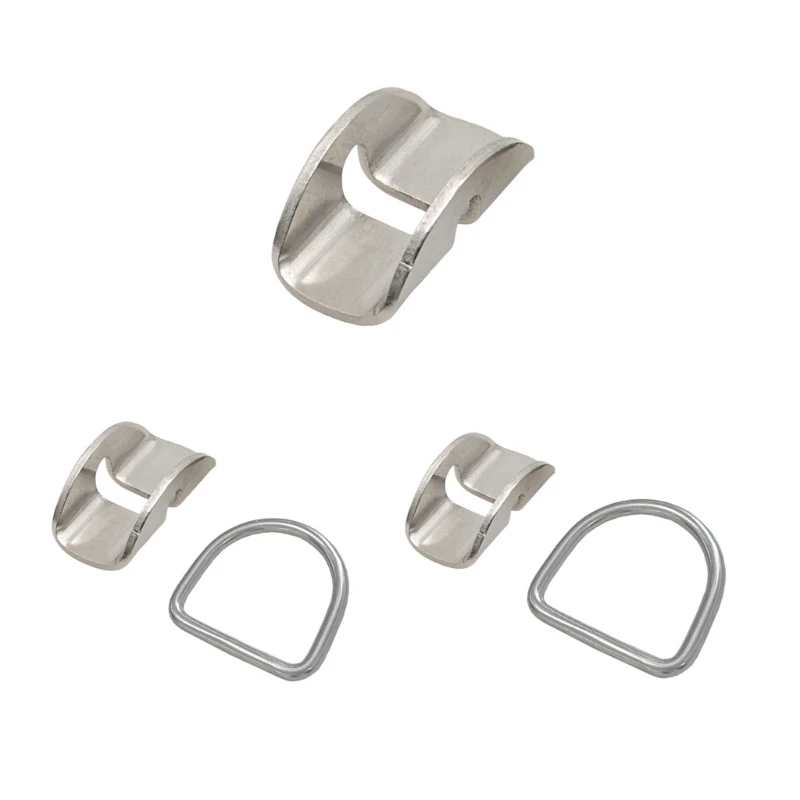 G6DE Universals Dives Tanks Mount D Rings Bracket Scubas Side Mount Tanks Holder Bracket