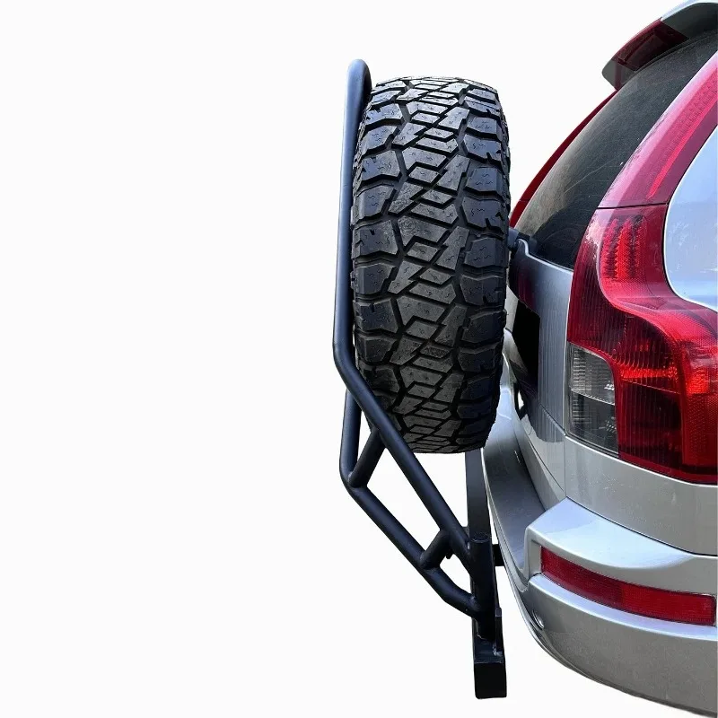 Trailer bar square mouth spare tire rack universal load spare tire bracket can carry 35 inches and 40 inches