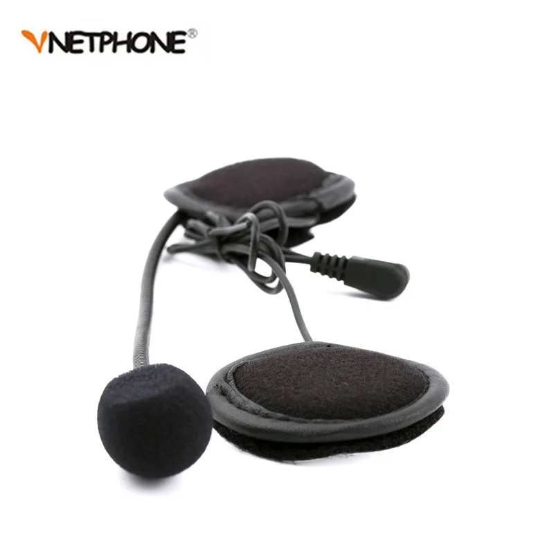 2pcs XINOWY 3.5mm Helmet Intercom Clip And Microphone Speaker Headset Helmet Intercom Clip for V4 V6 Motorcycle Bluetooth Interp