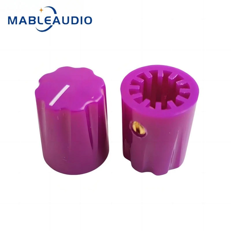 5PCS 13X16mm Gitarre Verstärker Kunststoff Farbe Knopf HIFI Lautstärke Einstellung Effektor Ton Knopf – Detail 2