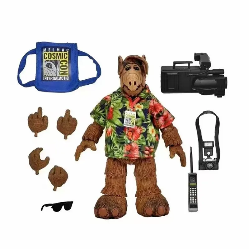 

Neca выпускает классические американские телесериалы, такие как Afu Alf, — это 7-дюймовая подвижная модель-фигурка и украшение.