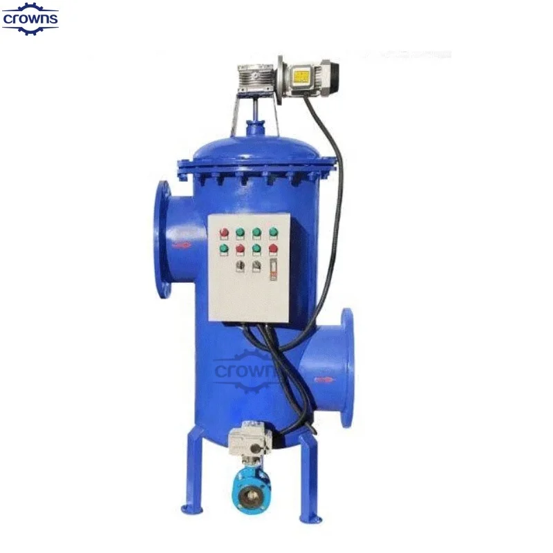 25-5000 um 130-3600 m3h Cartridge Filter Automatic Self Clean Back-flushing Backwash Filter for Petrochemical Industry