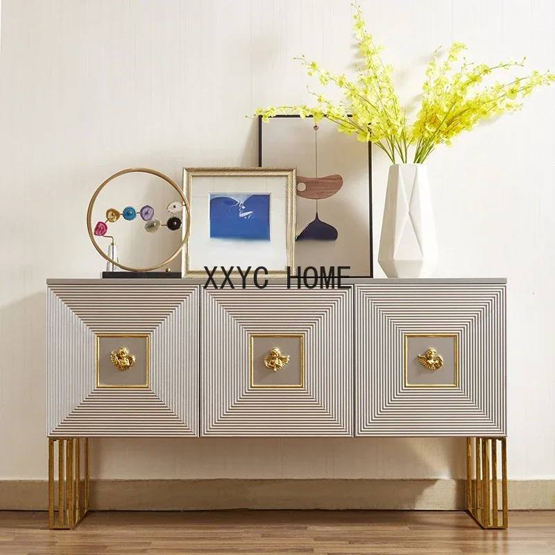 

Living Room Wall Cabinet Art Decoration Locker Dining Room Large Capacity Storage Entrance Cabinet
