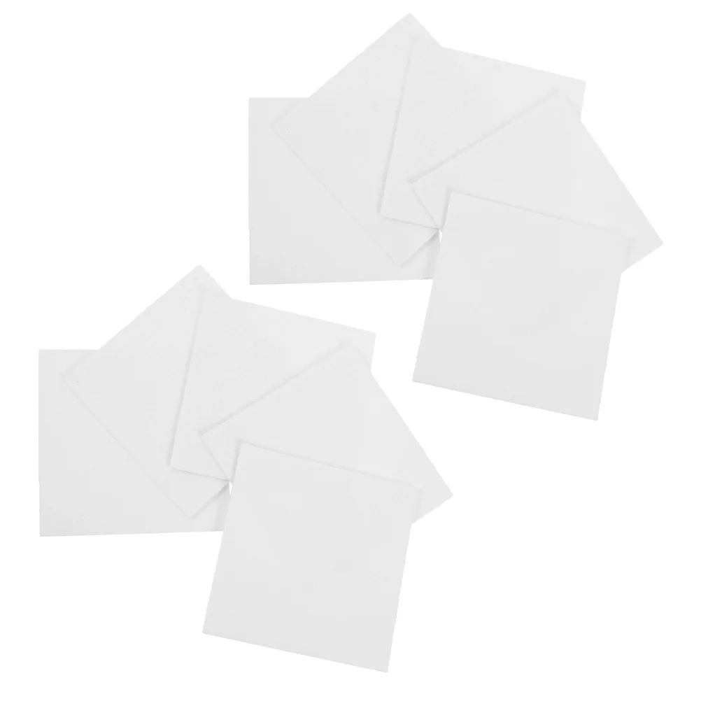 

10Pcs Non-Stick Kiln Sheet Reusable Ceramic Craft Pad High-Temperature Resistant Firing Mat for Pottery Tools Use