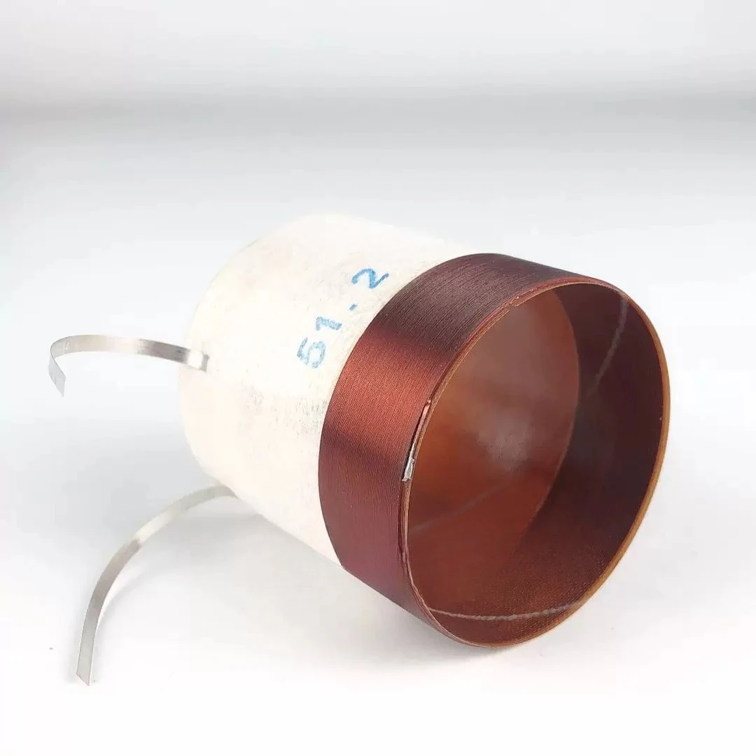 Flat wire 51.2mm waveguide, 2-layer copper-clad aluminum 51-core bass speaker voice coil