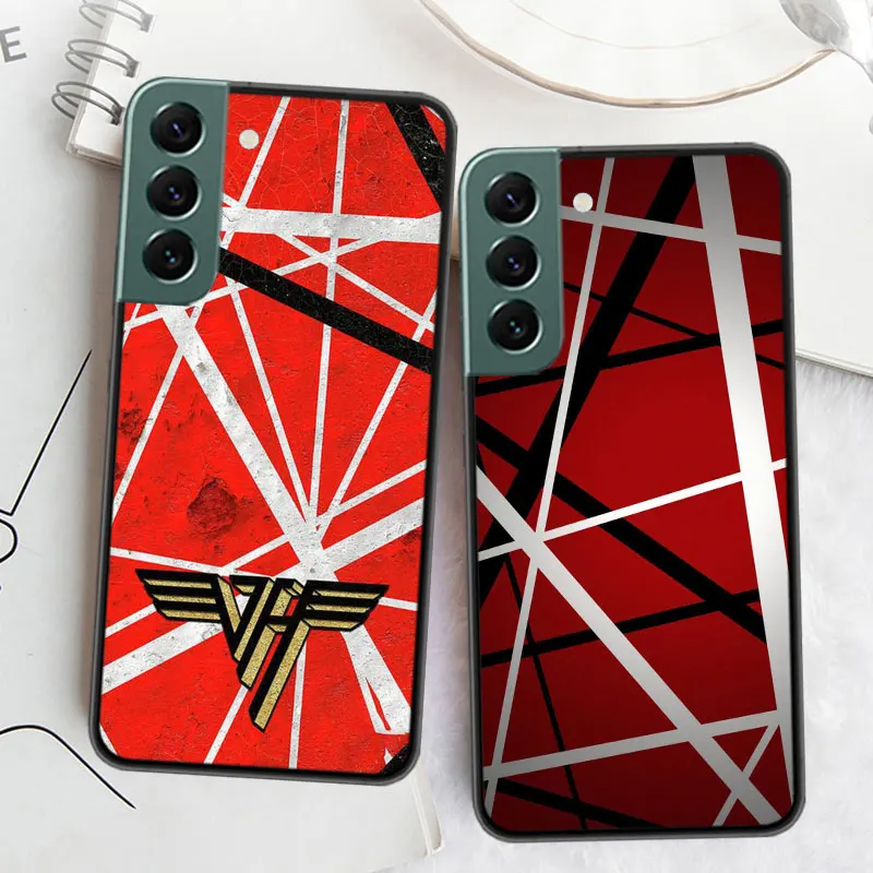 Eddie Van Halen Graphic Guitar Phone For Samsung Galaxy S24 S22 Ultra S21  Plus S20 S23 FE Case S10 S10E S9 S8 S7 Edge Cover Sili - AliExpress  202192403